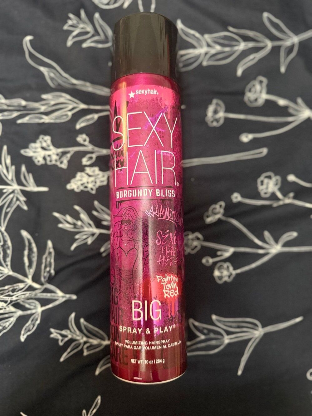 Sexy Hair Big Spray & Play Burgundy Bliss Hair Spray Special Edition 10oz